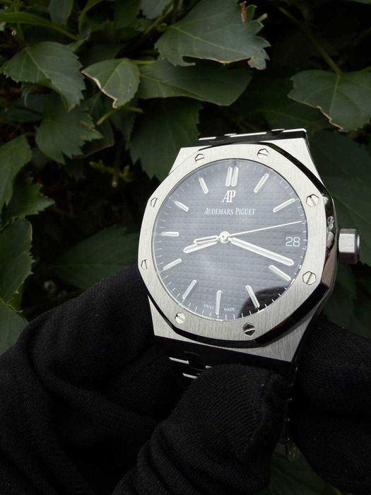 Годинник ZF Factory Audemars Piguet Royal Oak 15400 Black Automatic Super Clone