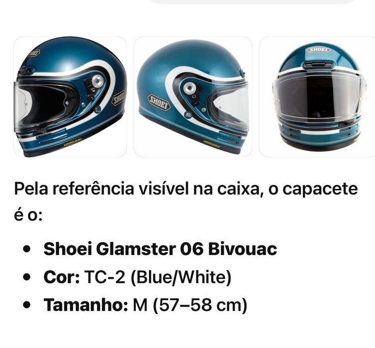 Capacete - shoei glamster 06 Bivouac