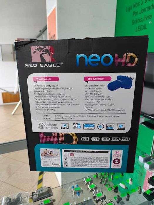 Antena Terrestre direcional DVB-T / T2 campismo OPTICUM NEO HD