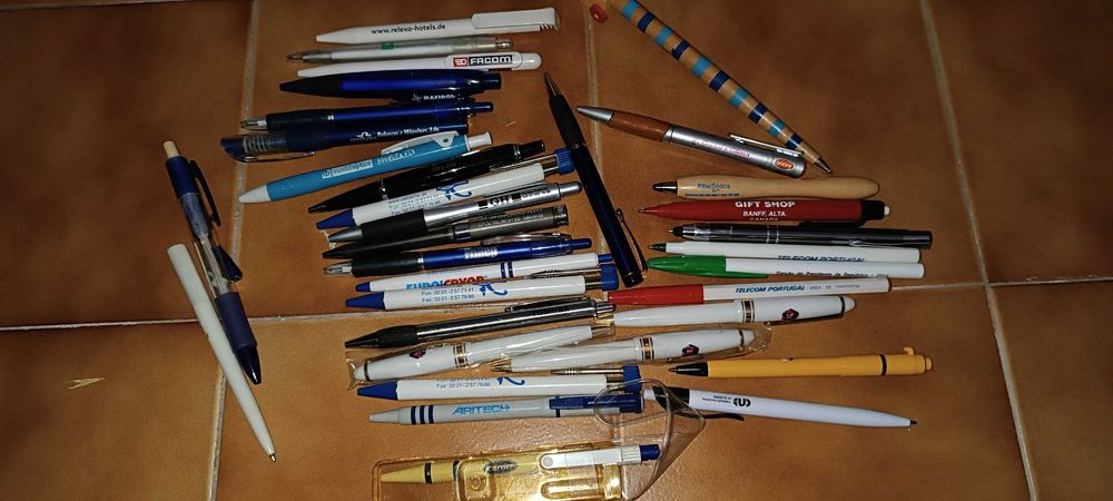 Lapiseiras para colecionadores. Dou.