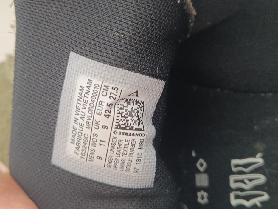 Converse r.42.5 (27.5 cm) trampki męskie skórzane