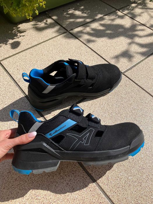 Buty obuwie ochronne męskie Albatros S1 rozm. 44 jak nowe