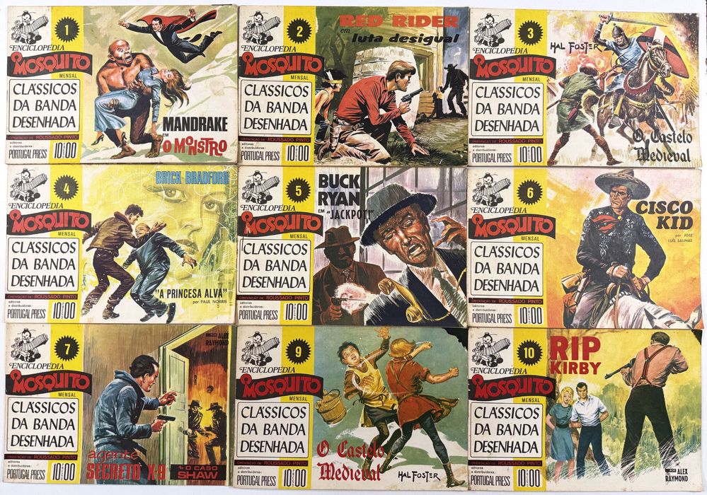 Livros icónicos da banda desenhada portuguesa