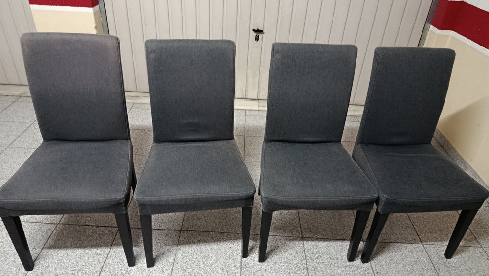 Cadeiras IKEA Henriksdal com Capa