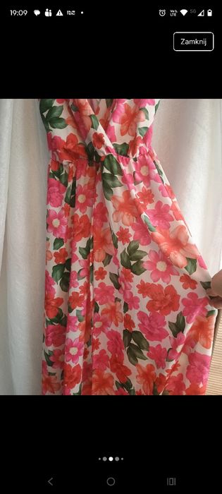 Boohoo sukienka letnia kwiaty 52 24