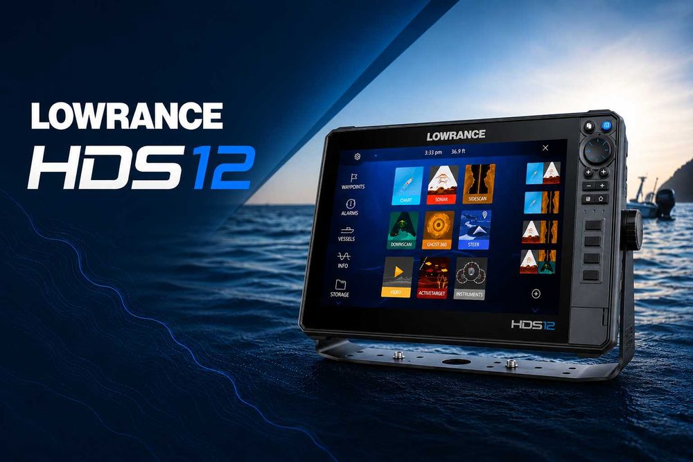 Echosonda Lowrance HDS PRO 12 z przetwornikiem Active Imaging HD 3w1