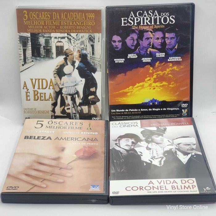 DVD 11/4 - Lote de 18 DVD's Diversos