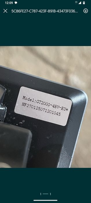 Lcd ,nfc, gt2000-48v e.u.