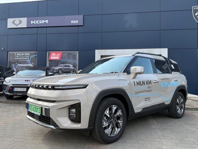 SsangYong/KGM Torres 207 KM, Elektryczny SUV, Kamera 360, Dostępny od ręki