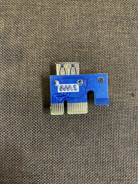 Райзер. Адаптер PCI-E 1X to 16X Riser Card VER006 (PCE164P-N03) PCI-E