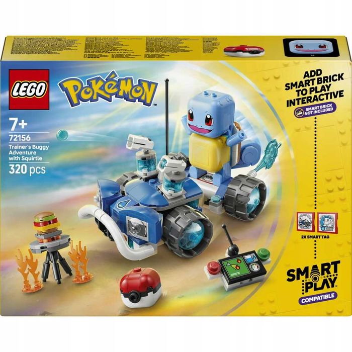 LEGO Pokémon SMART Play Bulbasaur Bidoof 72155