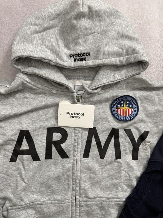 Project G/R Protocol Index Reconstructed Zip Hoodie