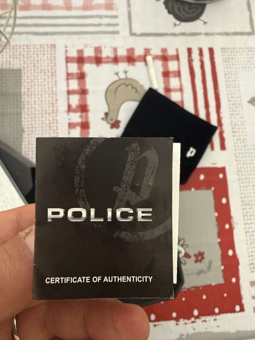 Pulseira police com garantia 3 anos