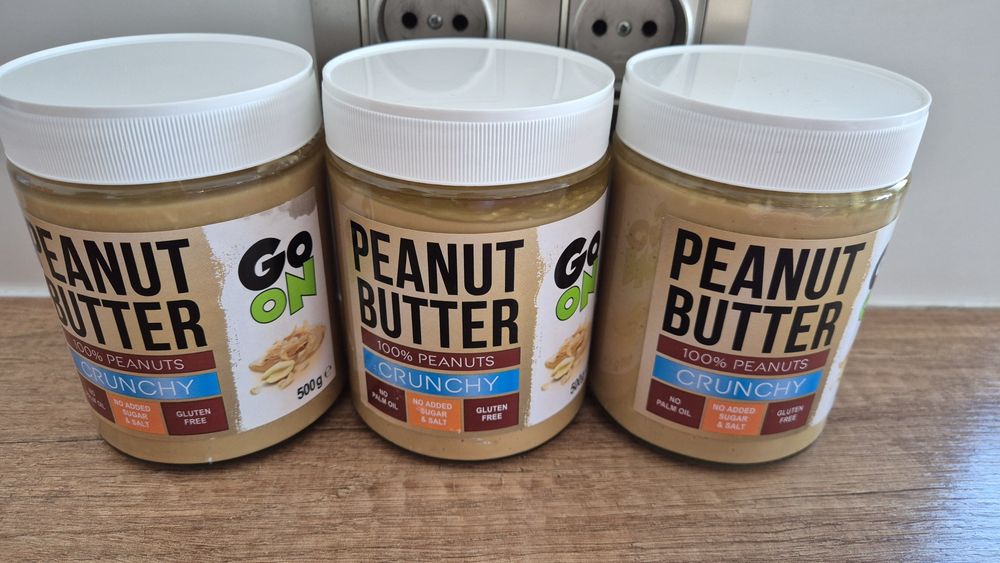 Maslo orzechowe GO ON 3 opakowania