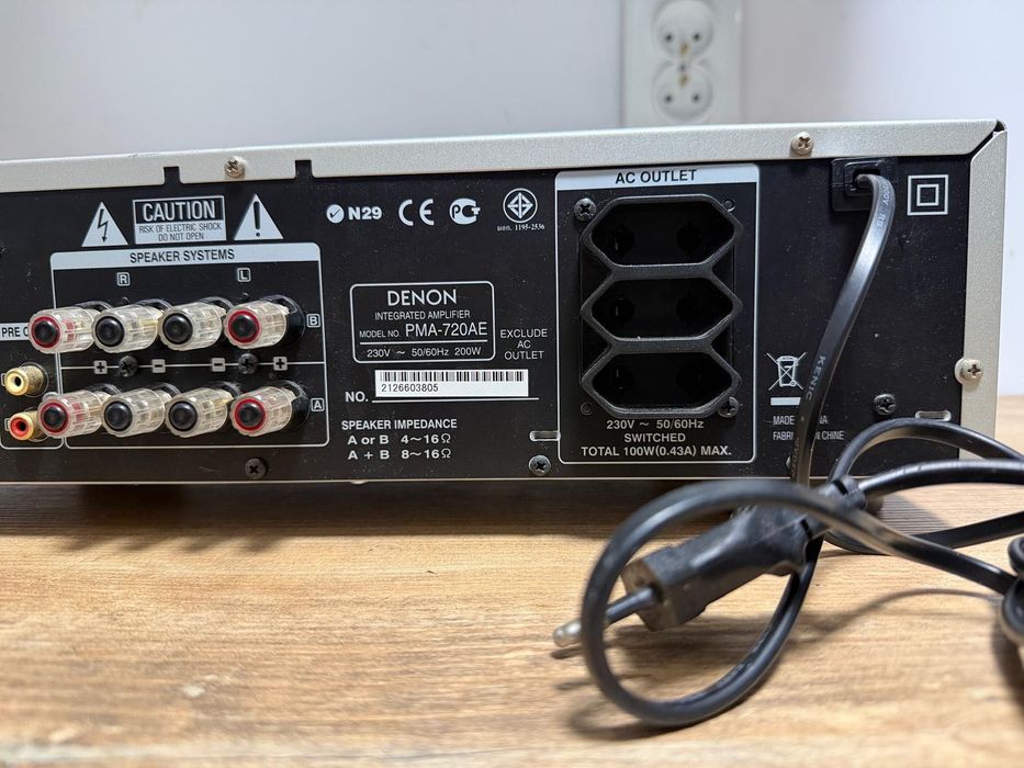 Denon Pma 720ae solidny wzmacniacz