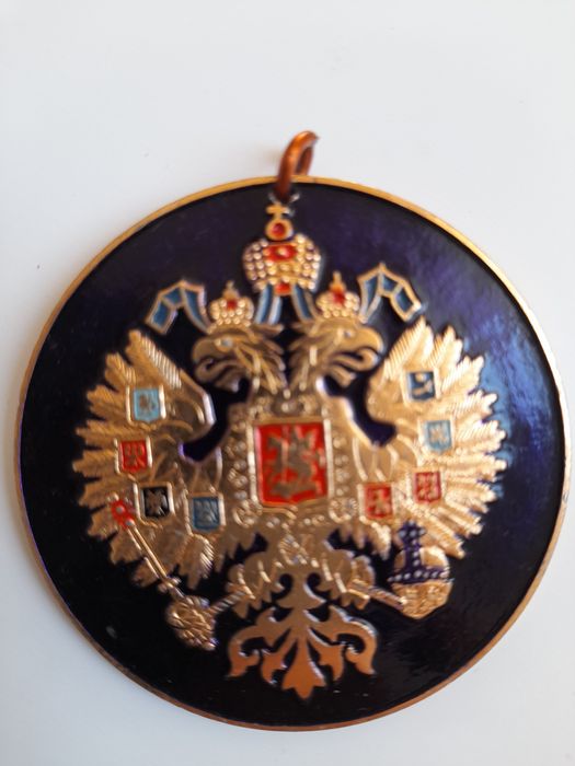 Medal orzeł Rosja carska