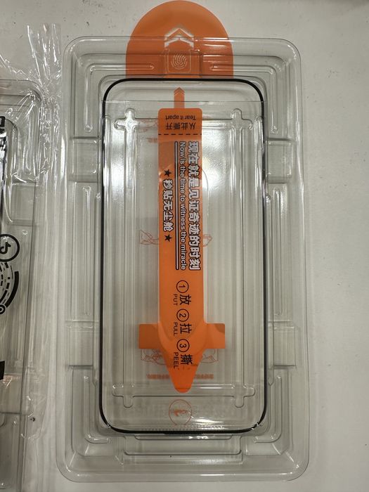 Захисне скло Iphone 16 Pro та чохол 16 Pro Max