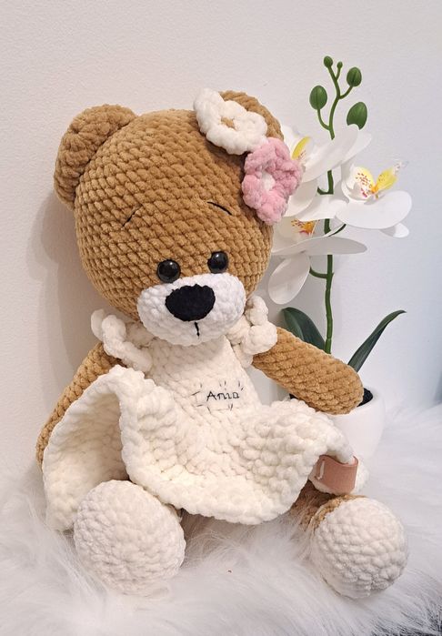 Misia dla dziewczynki handmade rękodzieło prezent