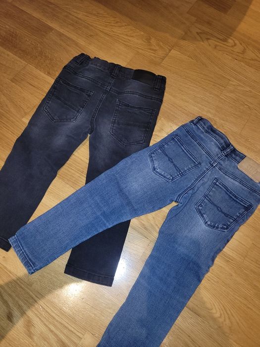 Spodnie rurki jeansy baggy 98 zara Reserved