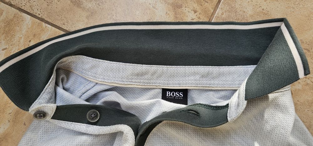 Boss koszulka polo męska rozmiar L wymiary na zdjęciach