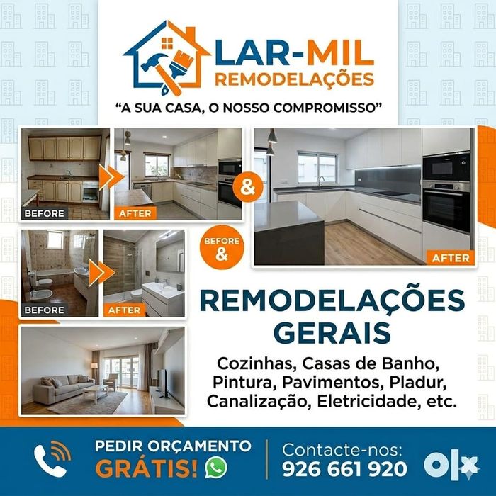 Lar Mil – Remodelações e Reparações Residenciais