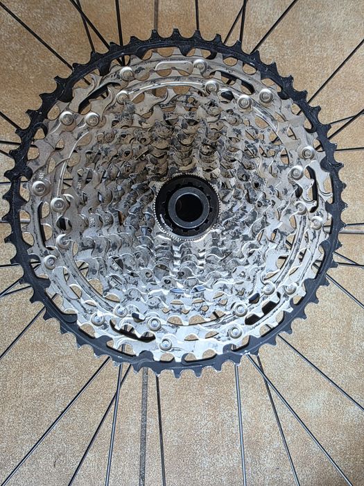 Shimano Deore XT przerzutka manetka kaseta łańcuch