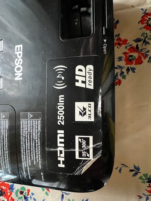 Projektor Epson EH-TW450 • Tylko 471h • 2500 ANSI • Super obraz