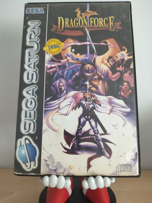 Dragon force Sega Saturn com manual