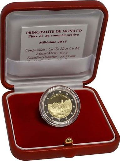 Moedas Mónaco Proof 2010 a 2021