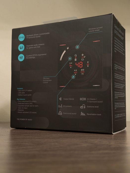 Звукова карта / Підсилювач Sennheiser EPOS GSX 1000 2nd Edition