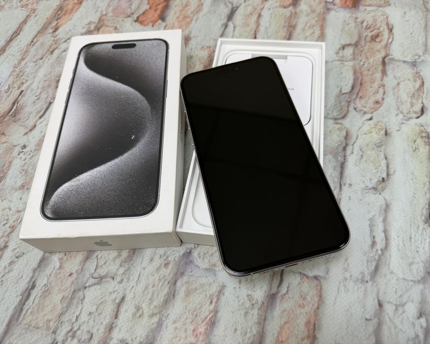 Iphone 15 Pro Max 512Gb neverlock White Titanium 880$