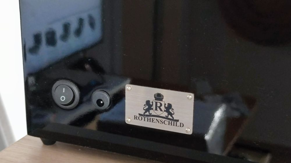 Watchwinder rothenschild 6 relógios 4 modos rotativo
