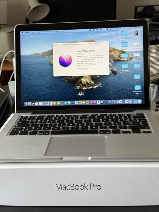 MacBook Pro 13” 8GB RAM 250GB Disco