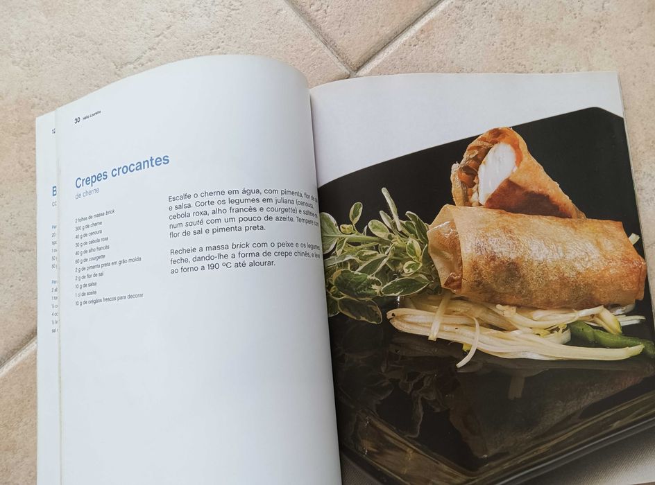 Livros de receitas de grandes Chefs