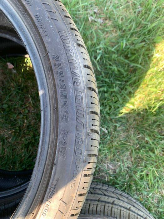 opony jak nowe 2024r bridgestone driveguard plus rft