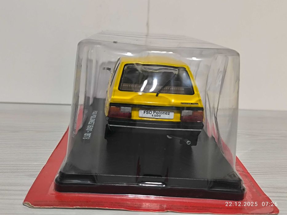 Samochody PRL 1:24 Hachette - Polonez 1500 Rok 1978