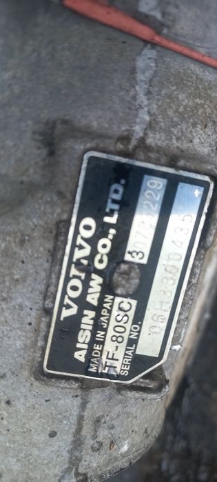 Акпп tf80-sc 30783229 volvo xc90 2.4d 185 k.c.