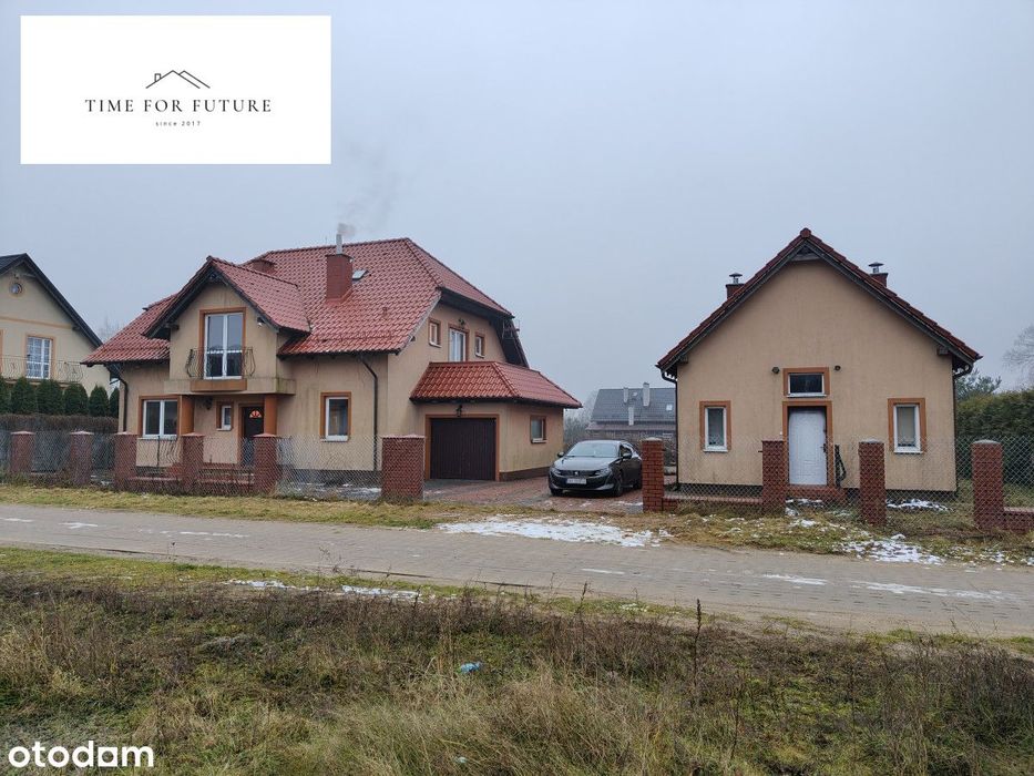 Duży dom z budynkiem usługowym.  5 pokoi-2łazienki