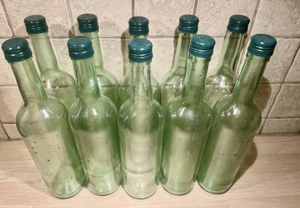 Butelki szklane od wina pojemnosc - 750  ml