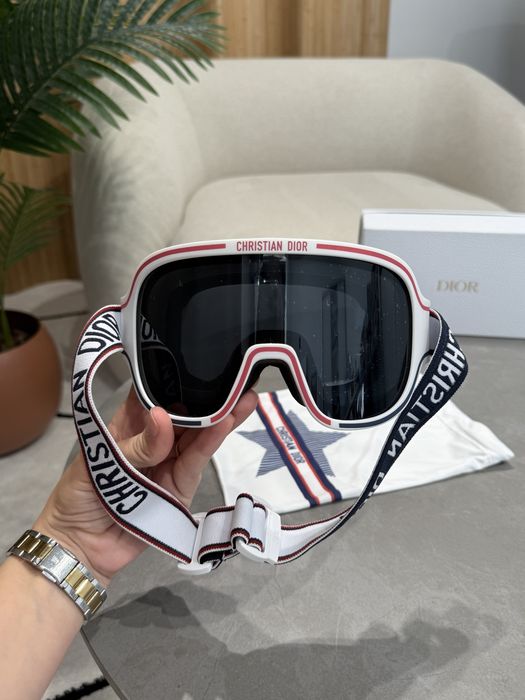 Гірськолижна маска жіноча лижні окуляри гоггли Dior Alps Ski Goggles