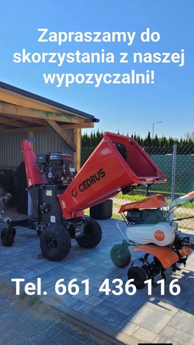 Rębak, glebogryzarka, młot wyburzeniowy