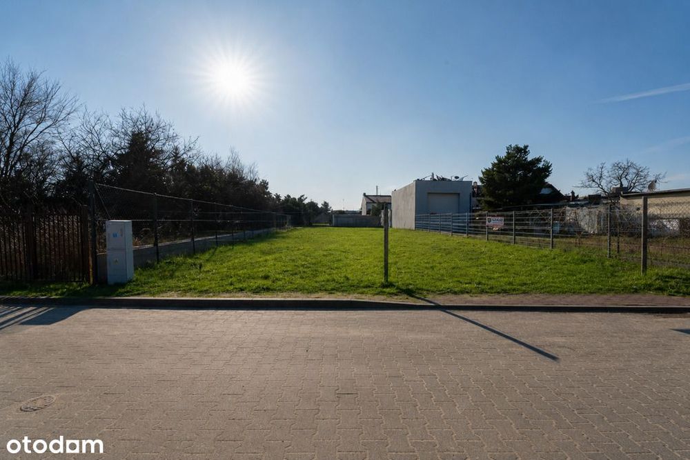 Działka budowlana 620 m2 w Przeźmierowie z WZ z gotowym projektem