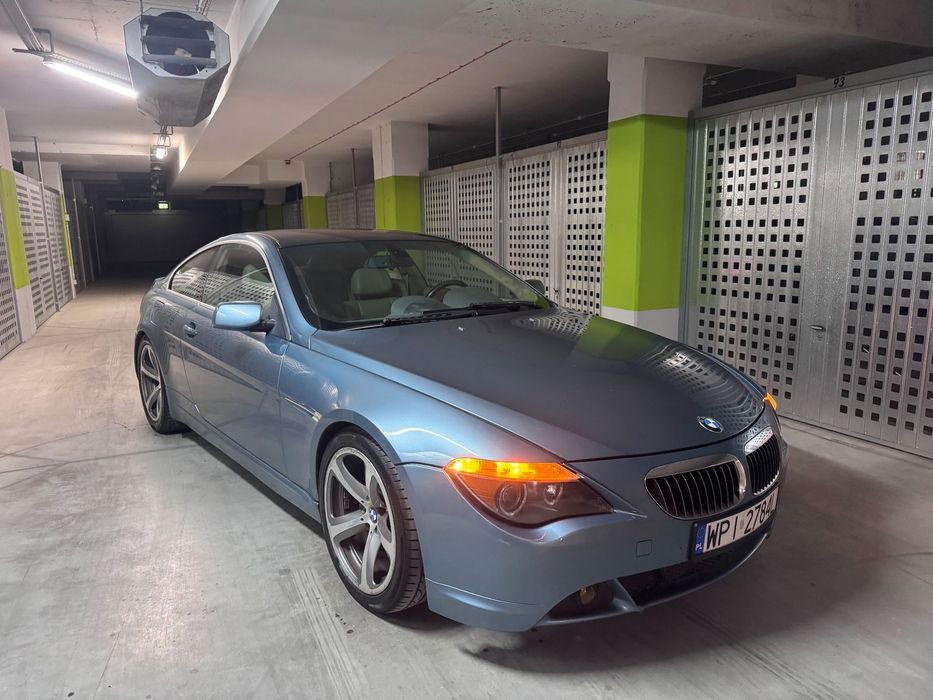 BMW Seria 6 4.4 v8 automat jasne skóry/ gwintowane zawieszenie/ możliwa zamiana