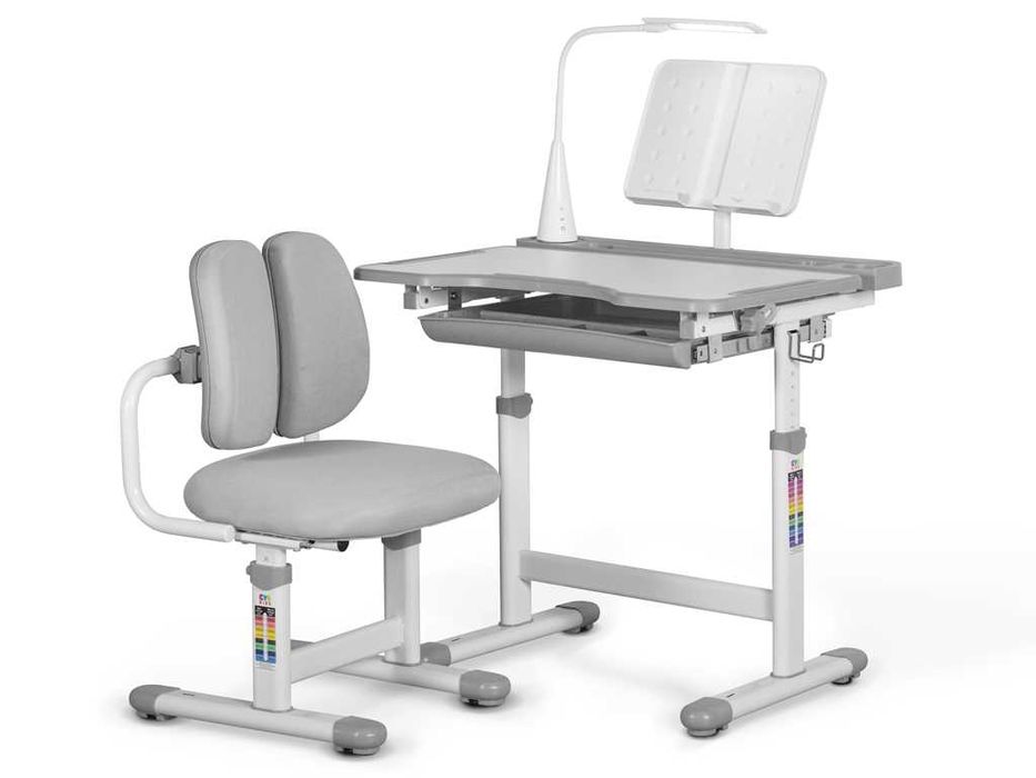 Комплект меблів Evo kids стіл + стілець + полиця + лампа BD-23 G