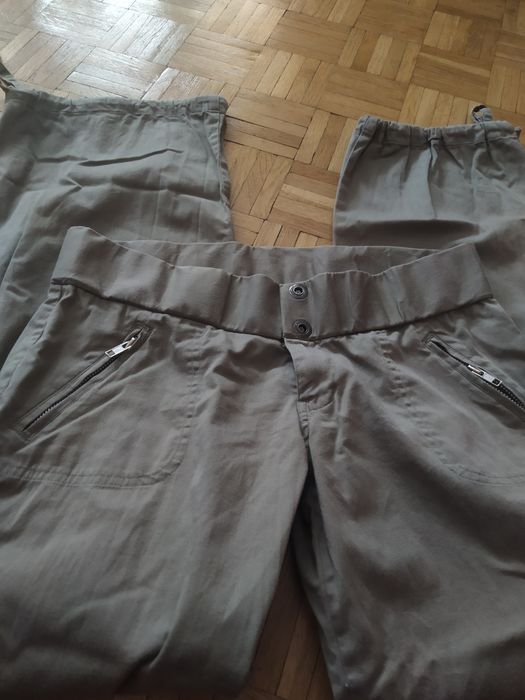 Roxy spodnie oliwkowe 38 pas 43 cm