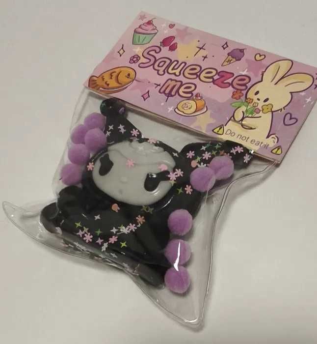 Gniotek kuromi czarny