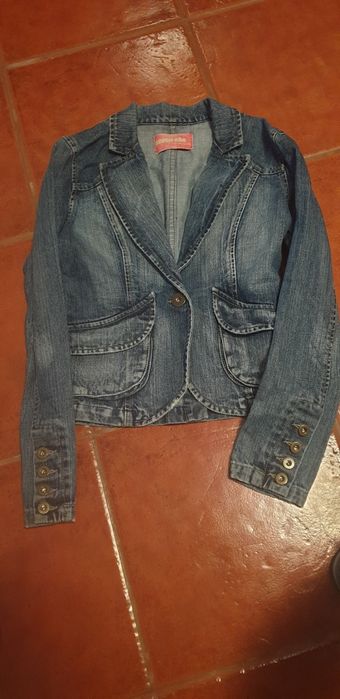 Casaco de ganga usado