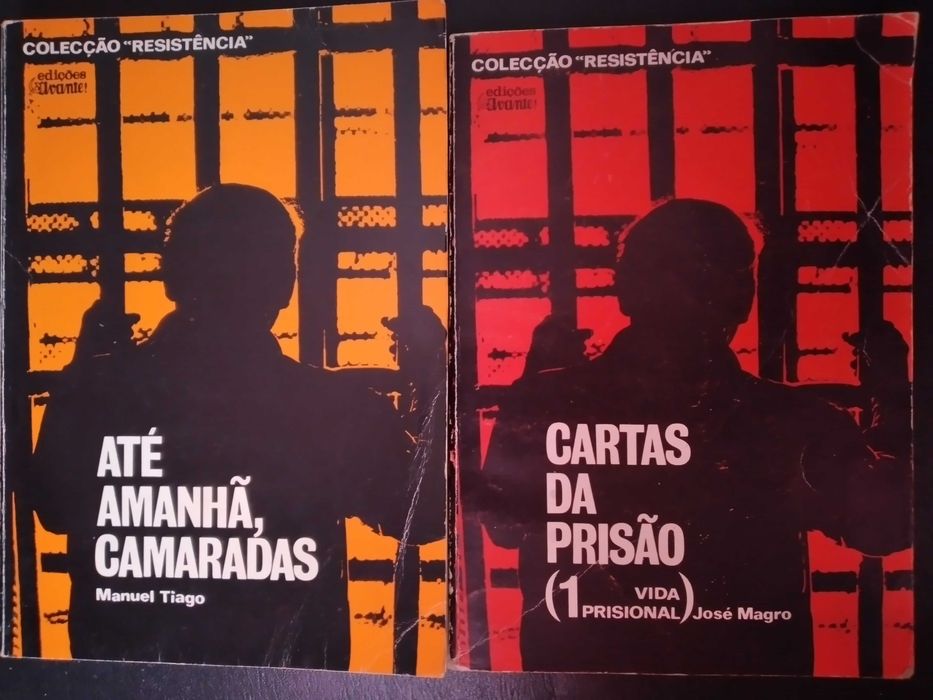 Conj. de 2 livros - Colecção Resistência - Ed. Avante, 1975