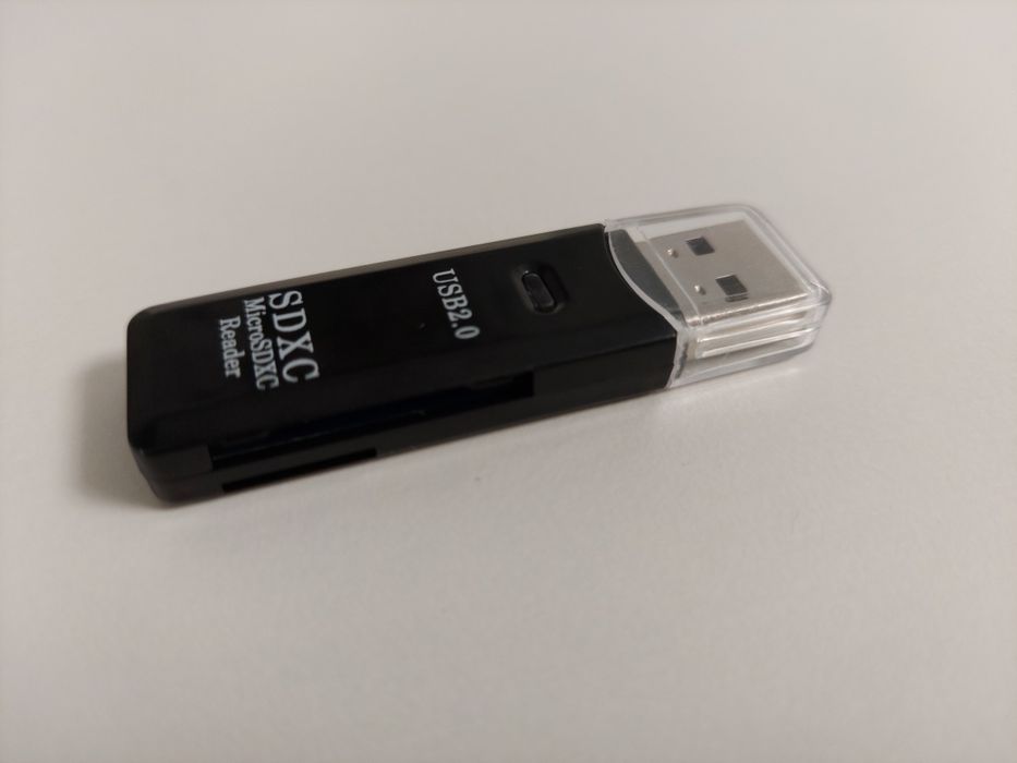 Картрідер зовнішній USB 2.0 micro CD та micro SDHC