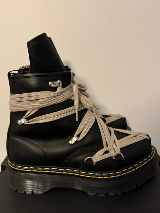 Rick Owens x Dr. Martens Quad Sole Megalace — rozmiar EU 45